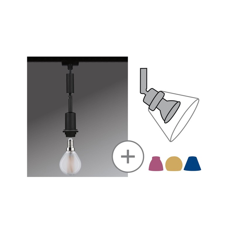 Paulmann 96912 DecoSystems Basic URail Pendant E14 max. 20W dimmable