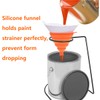 Terberl 100 Pack 100 Micron Paint Strainers Paint Filter Paint