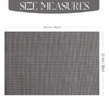 MOSAYT Plastic/Vinyl Placemats Set of 6 - Woven Heat Resistant