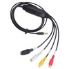 Video Capture Card USB to RCA S Video Converter Adapter