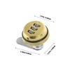 Operitacx Password Security Lock Safe Lock Padlock Burglary Protection Combination