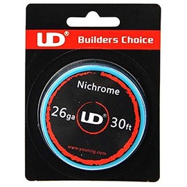 UD Ni80 Wire 24ga 26ga 28ga VAPE e-cigs Rebuild Wire Accessory (NI80 Wire 26)