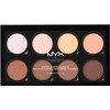 Nyx Professional Makeup, Paleta de iluminadores y contour