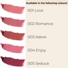 Gosh Luxury Rose Lipstick with Light Shimmer, Intense Pink Tones
