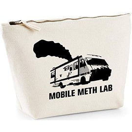 Hippowarehouse Mobile meth lab printed make up cosmetic wash bag 18x19x9cm