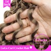 14 Inch Pre Looped Crochet Hair for Black Women Girls&Kids-8