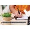 Better Office Products Executive Black Gel Pen, 2 Pack, Classic