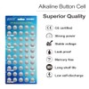 PGSONIC 50 Pack LR44 Batteries, 1.5 Volt Alkaline Button Cell