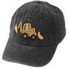 Excavator Toddler Baseball Hat, Embroidery Adjustable Kids Baseball Boys Cap