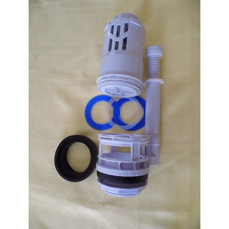 NUFLUSH 9 inch Tall Dual Button Flush Valve With 3