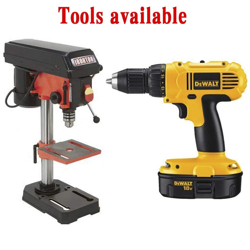 5pcs Hole Saw Set Hole Cutter 16/18.5/20/25/30mm HSS Metal Core