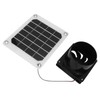 Solar Panel Exhaust Fan, Promote Air Circulation Solar Fan with