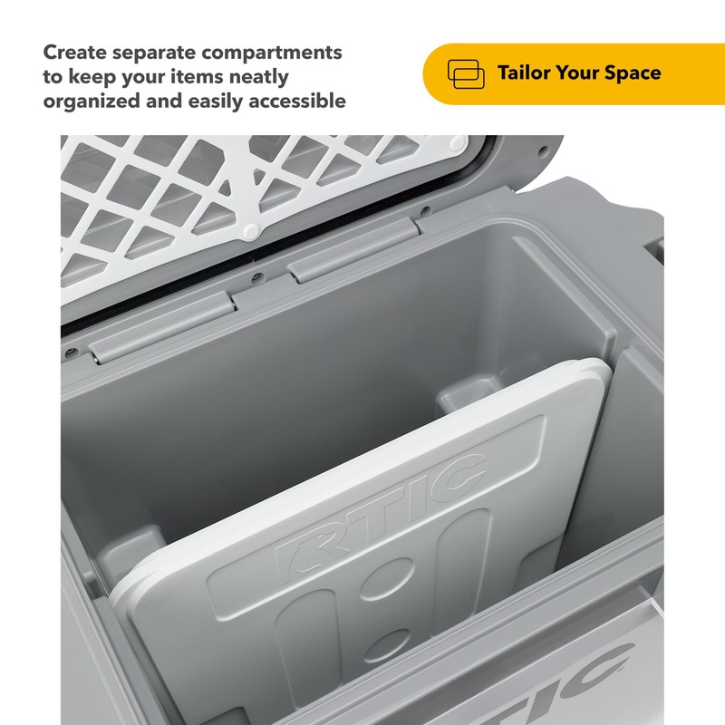RTIC 22 QT Wheeled Ultra-Light Cooler Freezable Divider Insert Accessories