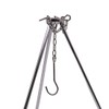 Rayeeley Portable Mini Camping Tripod Campfire Cooking Dutch Oven Tripod