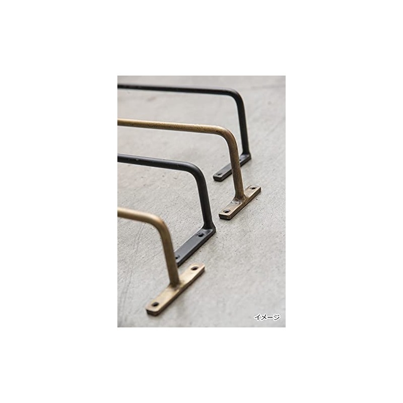 Posh Living 63125 Iron Loom Bar, Small, Black