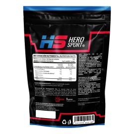 Creatina Mono-hidratada 650gr Hero Sport 130 Servicios Sabor Sin sabor