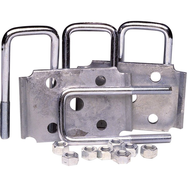 Ultra-Tow Axle Tie Plate Kit - 1 1/2in. Square