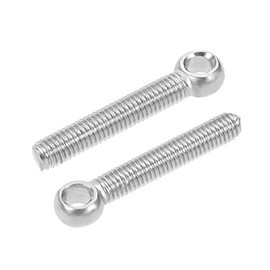 sourcing map 20 Pieces M5 x 30 mm 304 Stainless Steel Machines Shoulder Left Eye Bolt Rig DE