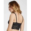 Cosabella Women's Say Never Plungie Longline Bralette, Black, Medium