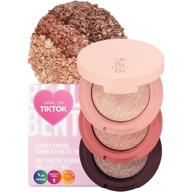 Kaja Beauty Bento Soft Matte Eyeshadow Trio - 02 Orange
