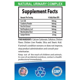 HAPPY PET VITAMINS LLC Dog Urinary Vitamins - PET Healthy Urinary Tract Solution - Dogs and Cats - Bladder - Stop UTI - Dog Cranberry Supplement UTI - 3 Bottles (270 Tablets)