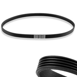 Upgraded WH01X27538 Washer Drive Belt Compatible with GE, Hotpoint Washing Machines Belt Replacement w/Instruction 290D1101P005, AP6328256, PS12299369, 4587903 10-Year Warranty