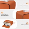 GORESE Tissue Box, Leather Rectangular Cosmetic Tissue Box, Paper Tissue