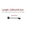 Hanatora 3.66 Inch Micro AB to iOS Remote Controller Cable