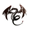 Dragon Sculpture Wall Art, Metal Dragon Decoration for Home, 28