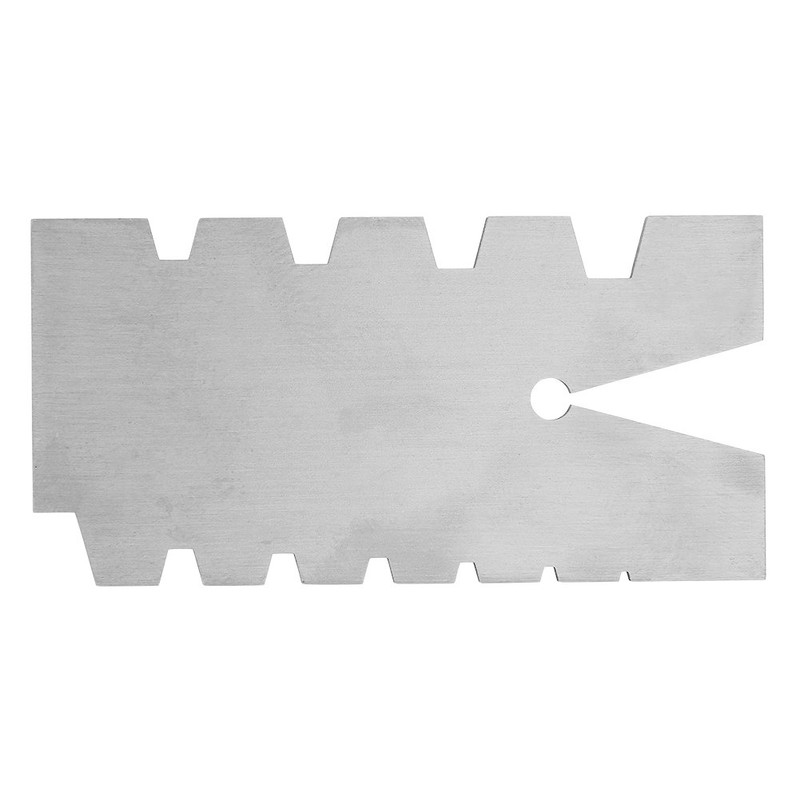 Calibre de tornillo, medidor de rosca de acero inoxidable, prueba