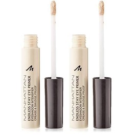 Manhattan Endless Stay Eye Primer ‚Äì Wasserfeste Lidschatten-Grundierung f√ºr langanhaltendes Make-up ohne Verschmieren ‚Äì Farbe Transparent 1 ‚Äì 1 x 6ml (Packung mit 2)