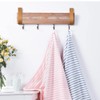 CLISPEED 4 Pcs Style Stand Curtain Rods Curtain Rods Hooks