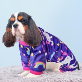 Dog Pajamas Soft Summer Lightweight Dog Outfit Clothes for Small Medium Large Pet Boys Girls Dogs Cats