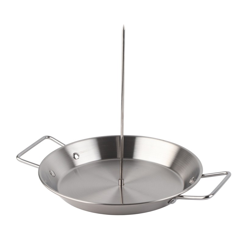 Vertical Skewer for Grill Brazilian Vertical Spit Stand Stainless Steel