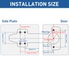 TamBee Corner Cabinet Hinge Bifold 175 Degree with Repair Plate
