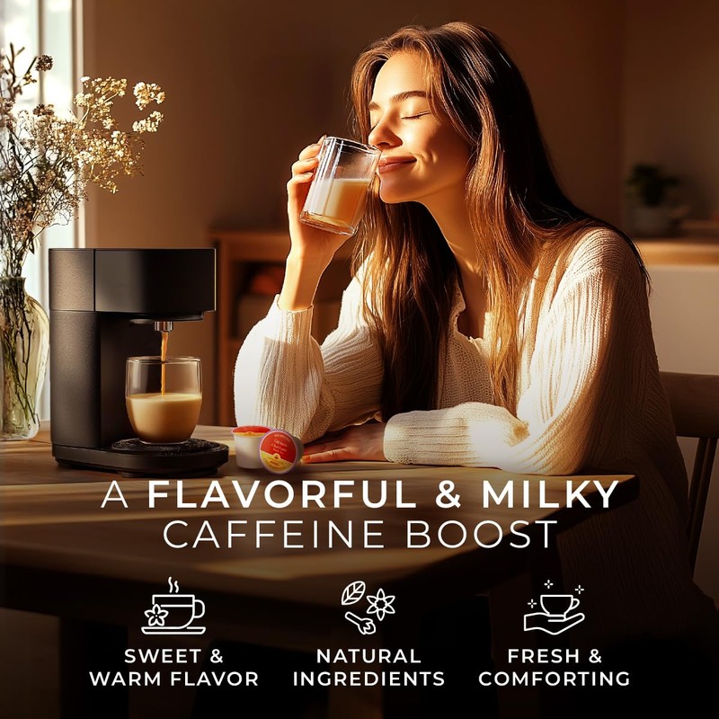 Gya Tea Co Chai Latte Black Tea K Cups for