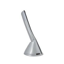 grand general SHIFTER BOOT COVER 17" LONG silver carbon fiber PETERBILT KENWORTH truck 99675