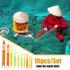 10 PCS Netting Needle Shuttles Fishing Net with a Pair