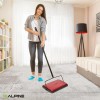 Alpine Industries 11 in. Wide Manual Triple Brush Carpet and