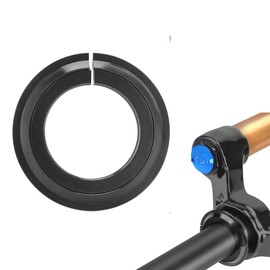 HOUSON Bicycle Fork Stem Clamp 52/55/56mm - Aluminum Split Bar for Headset - Washer for Fork Stem, Wear Protection