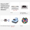 PYD Life 24 Pack Sublimation MDF Board Blanks Sheets Bulk