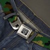 Buckle-Down Seatbelt Belt - Camo Olive - 1.5" Wide -
