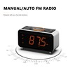 iTOMA Radio Alarm Clock with App Control, Bluetooth, FM Radio,