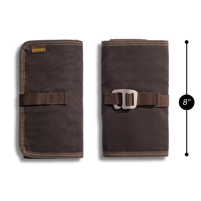 LOCHBY® Art & Electronic Organizer | EDC Roll-Up Tool Bag