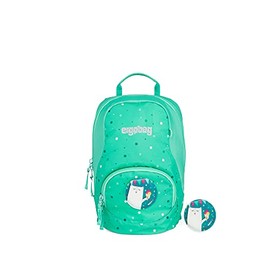 ergobag Unisex Children's Ease Kids Backpack, Dreamy (Green)