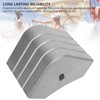 2 Pack Pontoon Boat Corner Caps, Aluminum Pontoon Corner Cap