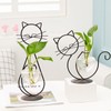 Simple Cat Iron Flower Ware Hydroponic Flower Arrangement Vase