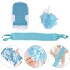 Guantes Exfoliantes de Baño FUOYLOO – Limpieza Profunda Diaria y