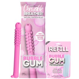 New Chewable Breather Dual Pack with Refill Aromatherapy Essential Oil Chewer for Craving Relief Help to Quitting Bad Habits