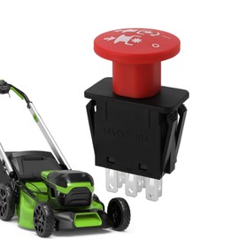 Clutch Engage Button | Lawn Mower Stop Button Clutch Parts | Stable Precision Cutter Deck Accessories for Adults Professionals Beginners Mowing Efficiency